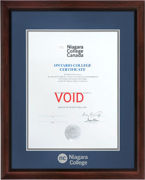 Niagara College Richmond 15 x 19  Diploma Frame